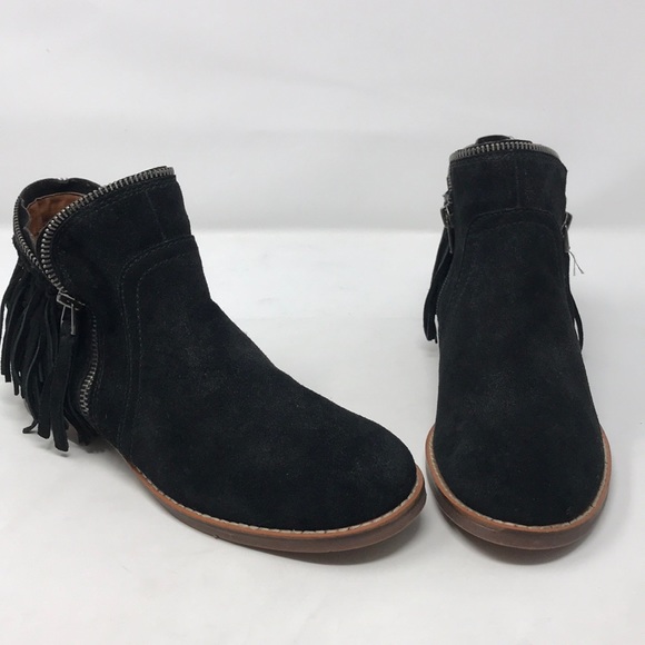 Dolce Vita Shoes - 🔥Dolce Vita Black Suede Boots Fringe Booties